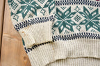 Vintage 1990s Northwest Territory Snow Graphic Knitted Sweater