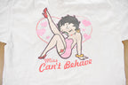 Vintage 1990s Betty Boop Can't Behave Cartoon Promo T-Shirt Men's Large