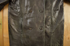Vintage 1990s Danier Leather Trench Coat
