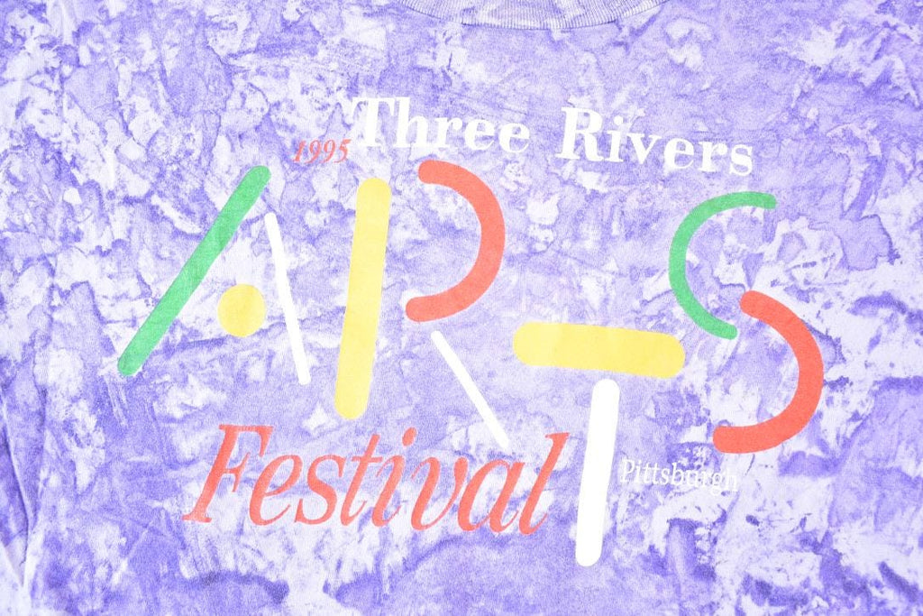 Vintage 1995 Three Rivers Arts Festival Souvenir T-Shirt Men's L