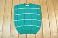 Vintage 1990s Russ Knit Abstract Pattern Crewneck Sweater Vest