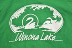Vintage 1990s Winona Lake Souvenir Jerzees Crewneck Sweatshirt Made in USA