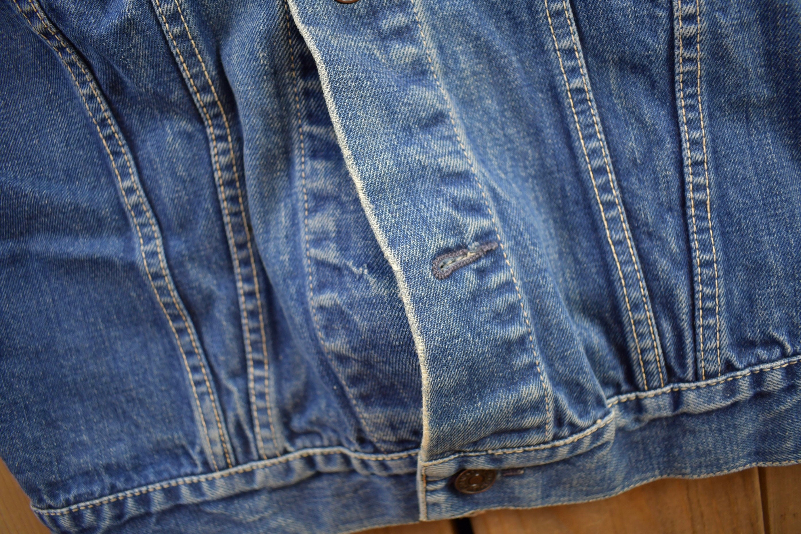 Vintage 1960s Levi's Type 3 Big E Denim Jacket