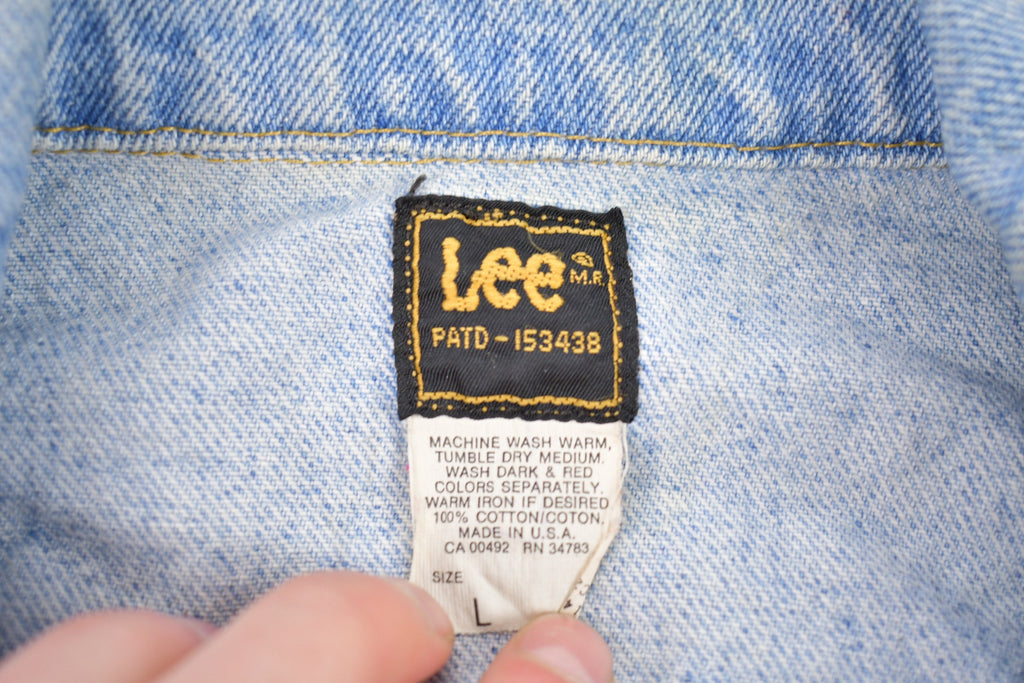 Vintage 1980s Lee Denim Jean Jacket