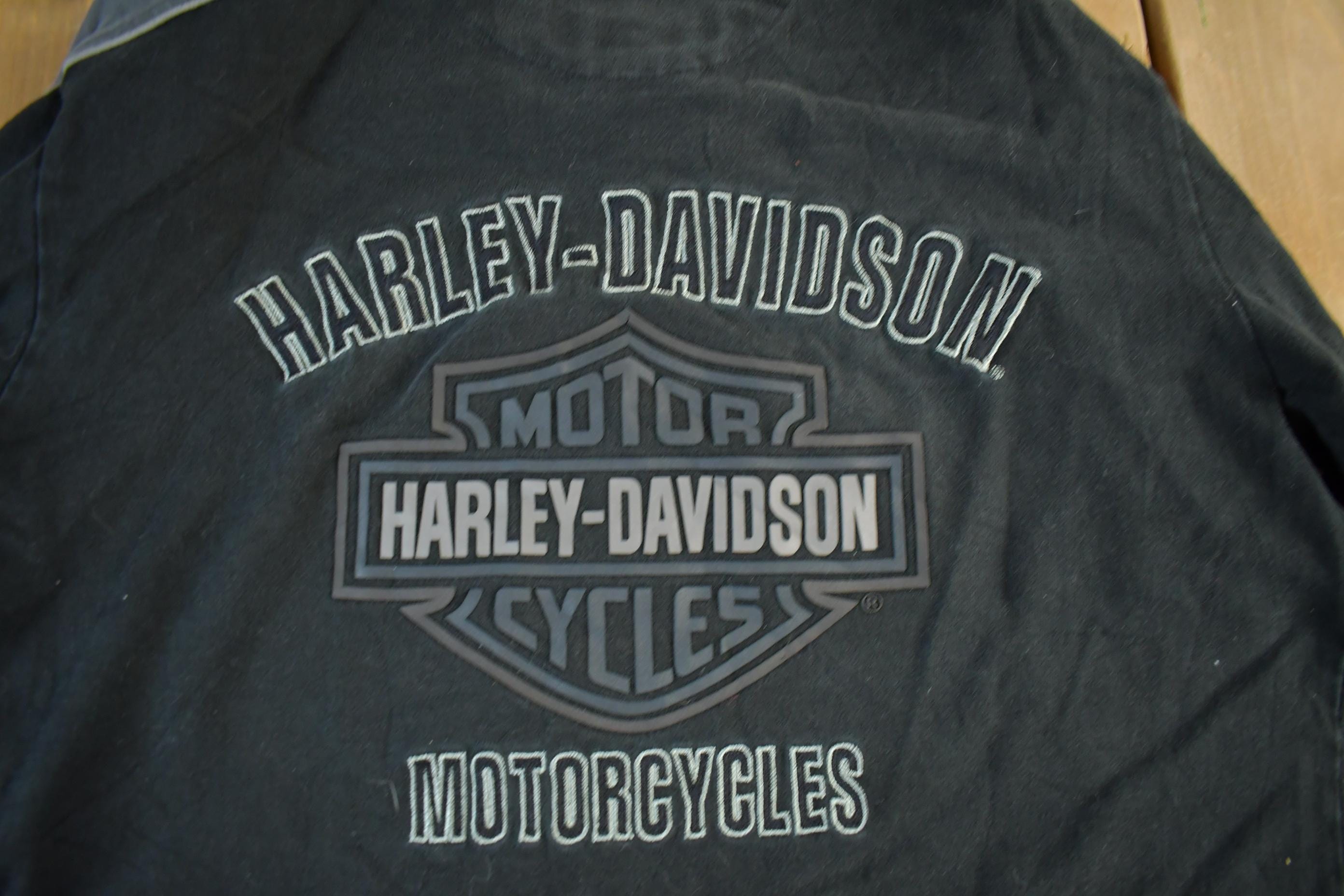 Vintage 2000s Harley Davidson Motorcycles Long Sleeve T-Shirt Men's Large