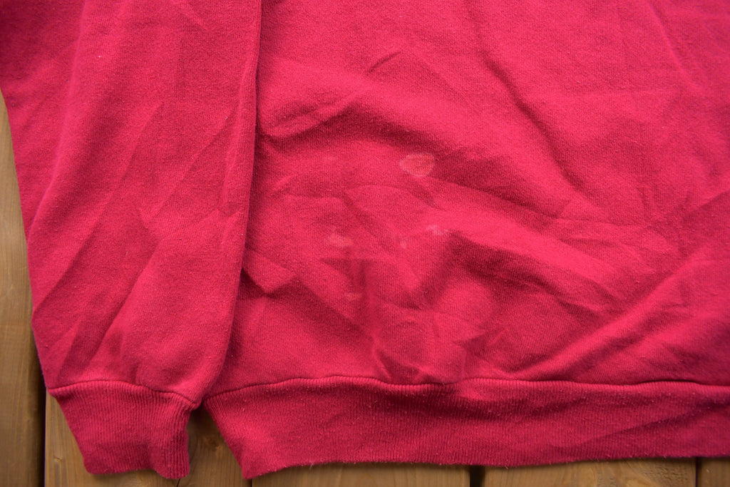 Vintage 1980s Hanes Blank Raglan Crewneck Sweatshirt