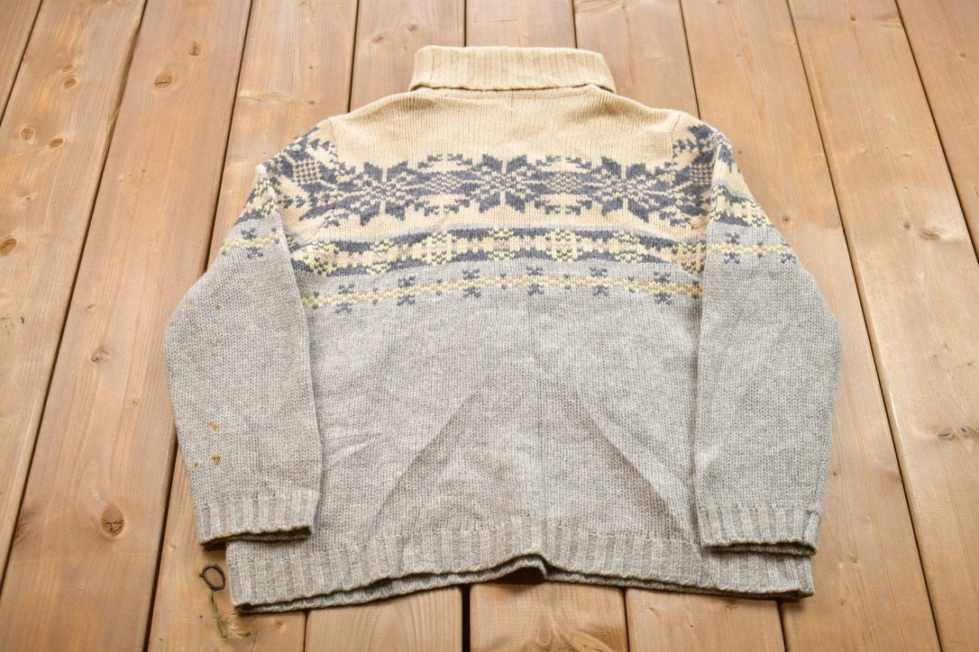 Vintage 1990s Gap Knitted Turtleneck Sweater