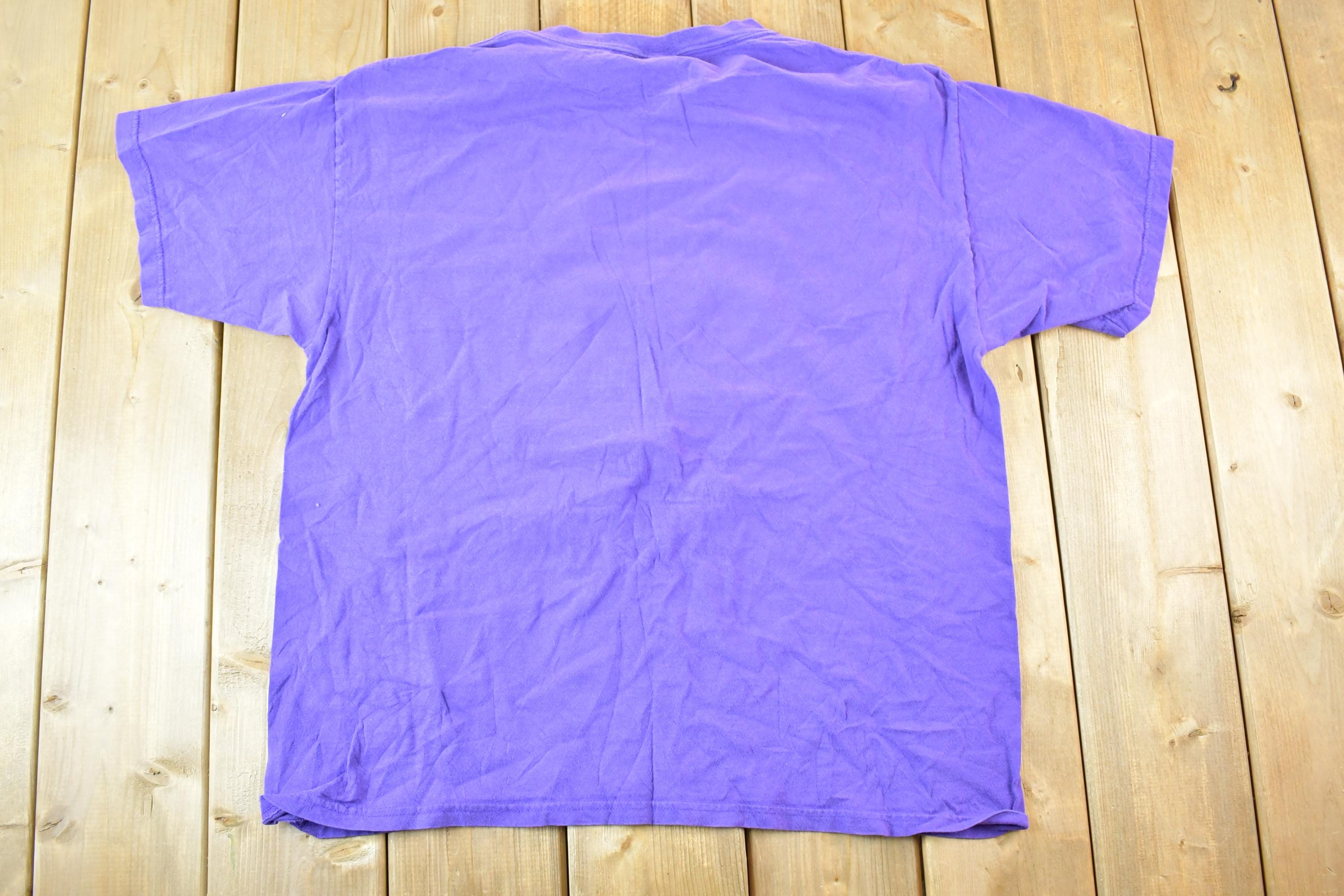 Vintage 1990s EEyore Disney Embroidered Cartoon Promo T-Shirt Mens L  90s Graphic Tee  Vintage Mickey Mouse  Made In USA  90s Disney Tee