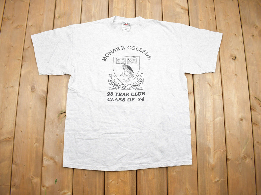 Vintage 1990s Mohawk College Collegiate T-Shirt