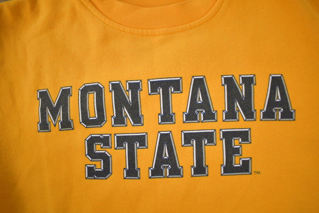 Vintage 1990s Montana State University Collegiate Soffe Crewneck Size Small