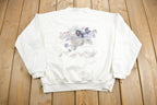 Vintage 1990s Northern Reflections Cute Embroidered Crewneck Sweater