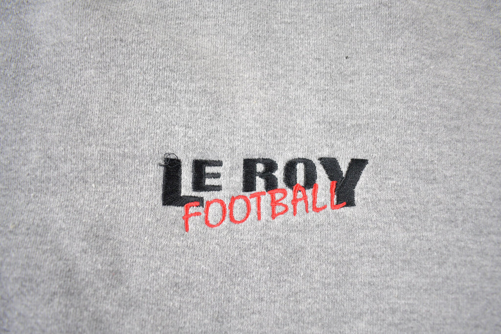 Vintage 1990s Le Roy Highschool Football Sweatshirt