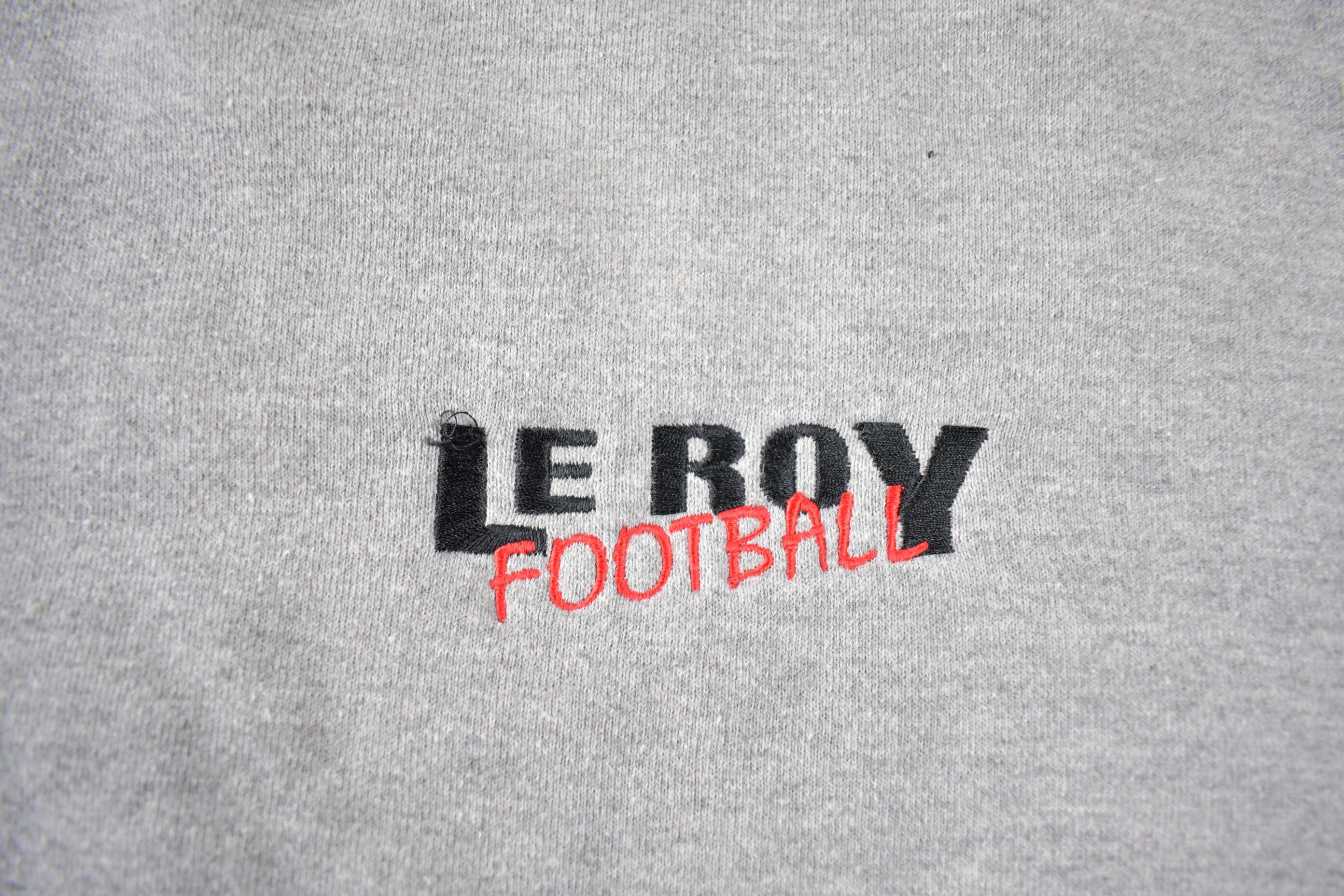 Vintage 1990s Le Roy Highschool Football Sweatshirt
