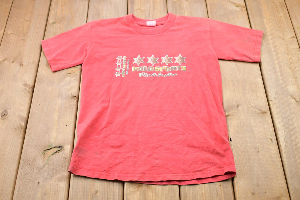 Vintage 1990s Polo Sports Graphic T-Shirt