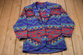 Vintage 1980s Pasta Aztec Fleece Sweater