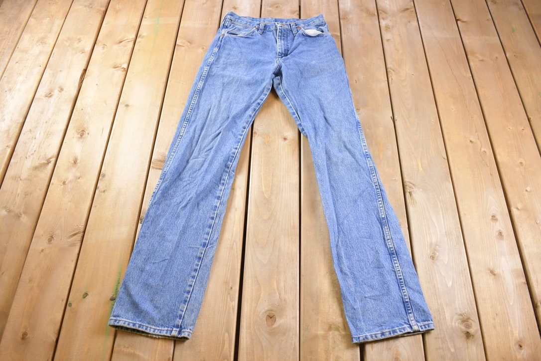 Vintage 1970s Wrangler Denim Jeans Size 28 X 35