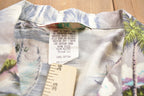 Vintage 1990s Tropical Beach Hawaiian Button Up Shirt  Made in Hawaii  All Over Pattern  Pattern  Casual Shirt  Essentials