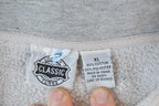 Vintage 1990s Looney Tunes Thats All Folks Collared Crewneck / Vintage Sweatshirt / Warner Bros / Cartoon Sweater / Made In USA