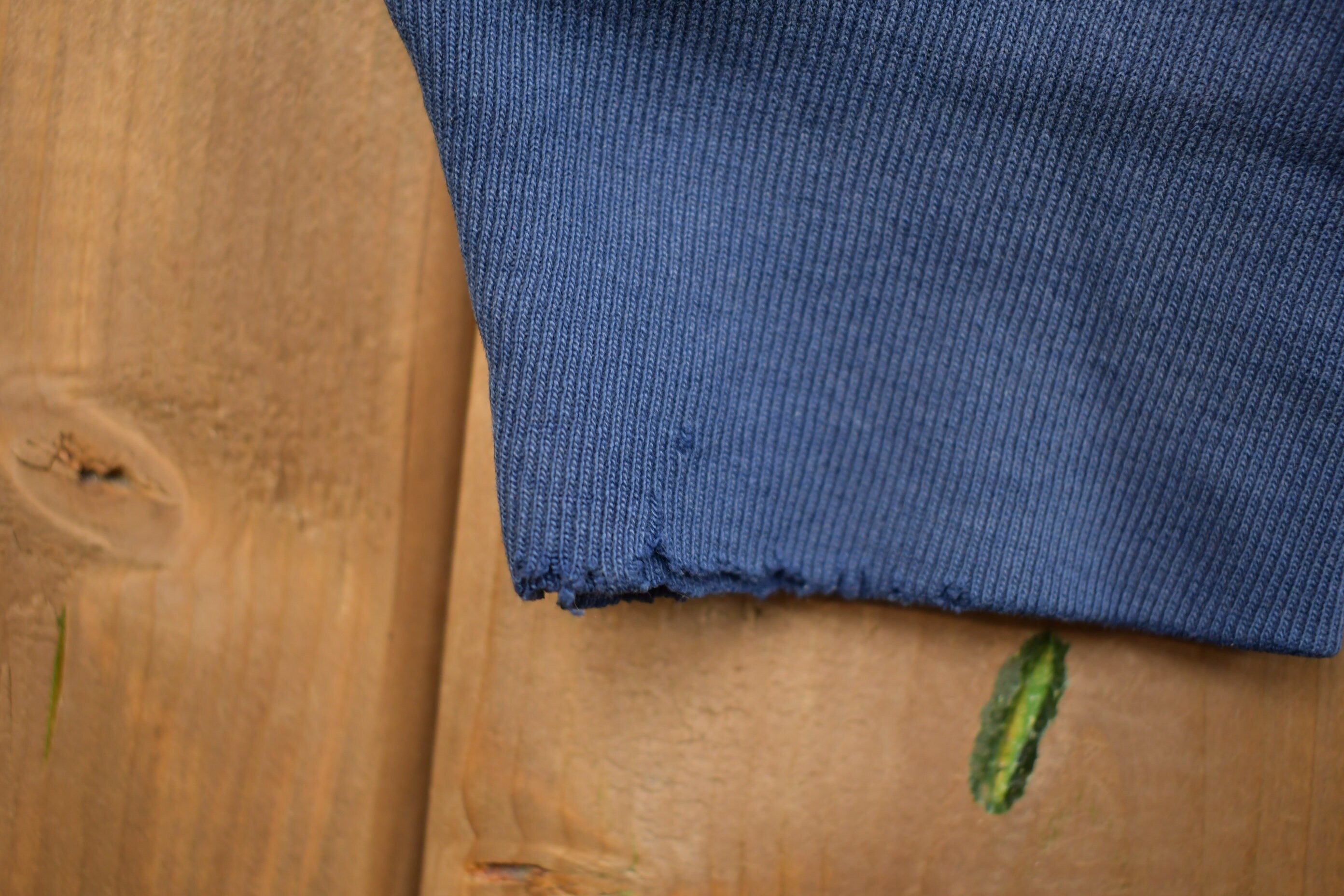 Vintage 1990s Blank Navy Blue Crewneck Sweatshirt