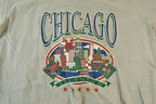 Vintage 1990s Chicago Collared Single Stitch T-Shirt