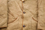Vintage 1980s Nurseys Sheepskin Shearling Leather Jacket