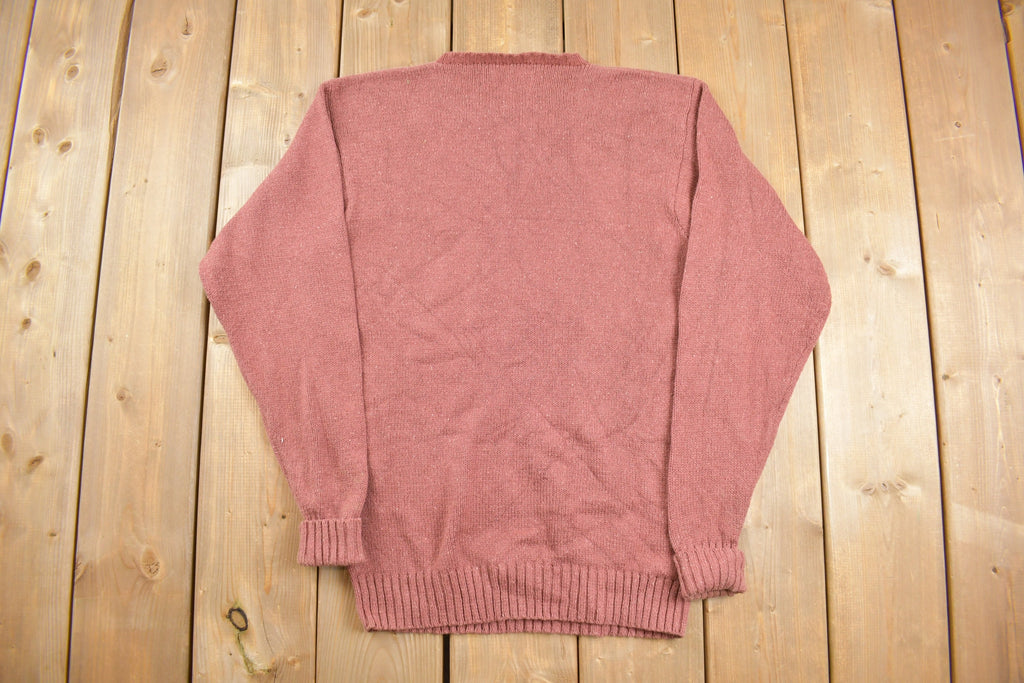 Vintage 1980s Ralph Lauren Knitted Crewneck Sweater