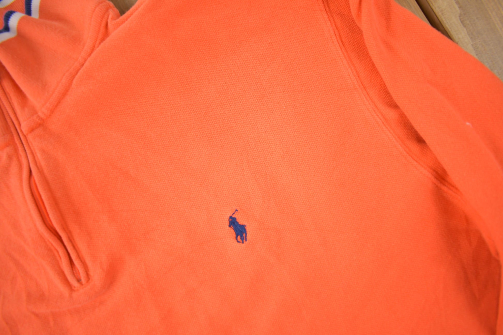 Vintage 1990s Polo Ralph Lauren Quarter Zip Sweatshirt Size XL