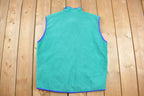 Vintage 1980s REI Fleece Zip Up Vest