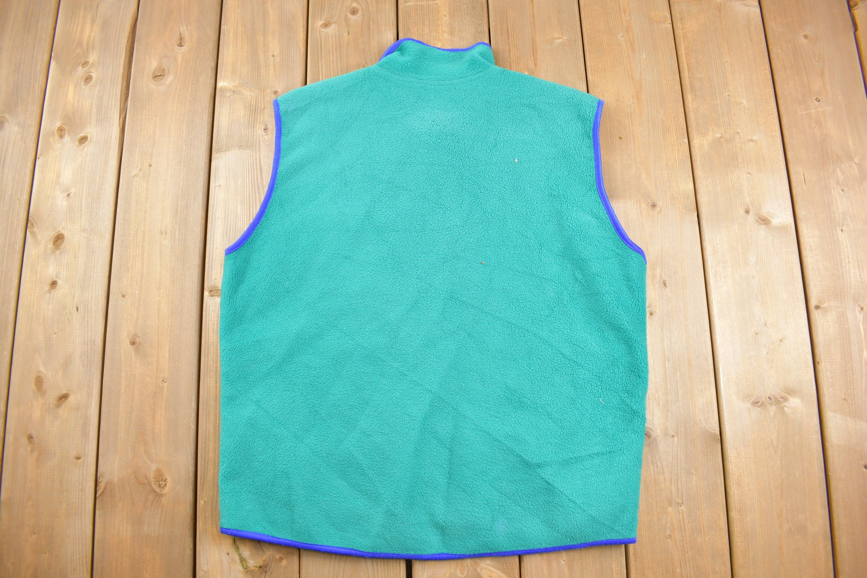 Vintage 1980s REI Fleece Zip Up Vest