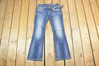 Vintage Y2K Deadstock Miss Me Bedazzled Low Rise Jeans Size 26x31