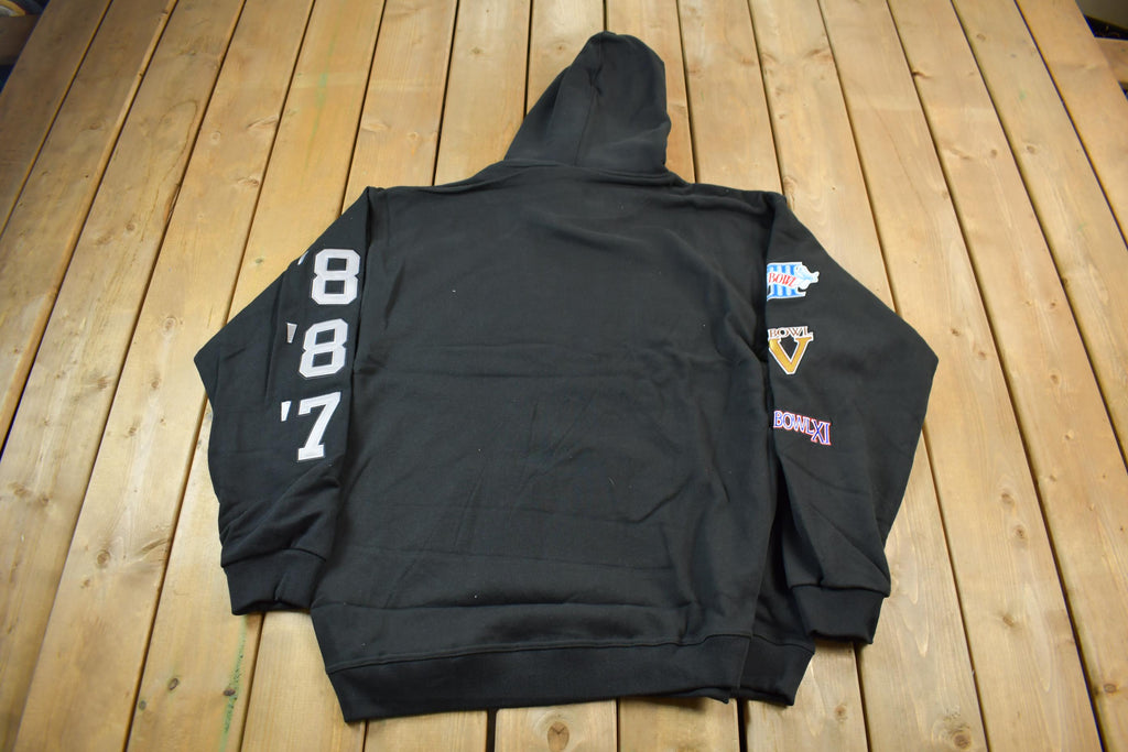 Vintage Y2K Deadstock Raiders NFL Super Bowl Champions Hoodie
