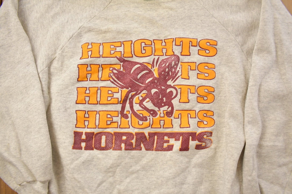 Vintage 1990s Heights Hornets Crewneck Sweatshirt