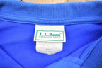 Vintage 1990s Blank L.L. Bean Button Collar Tee