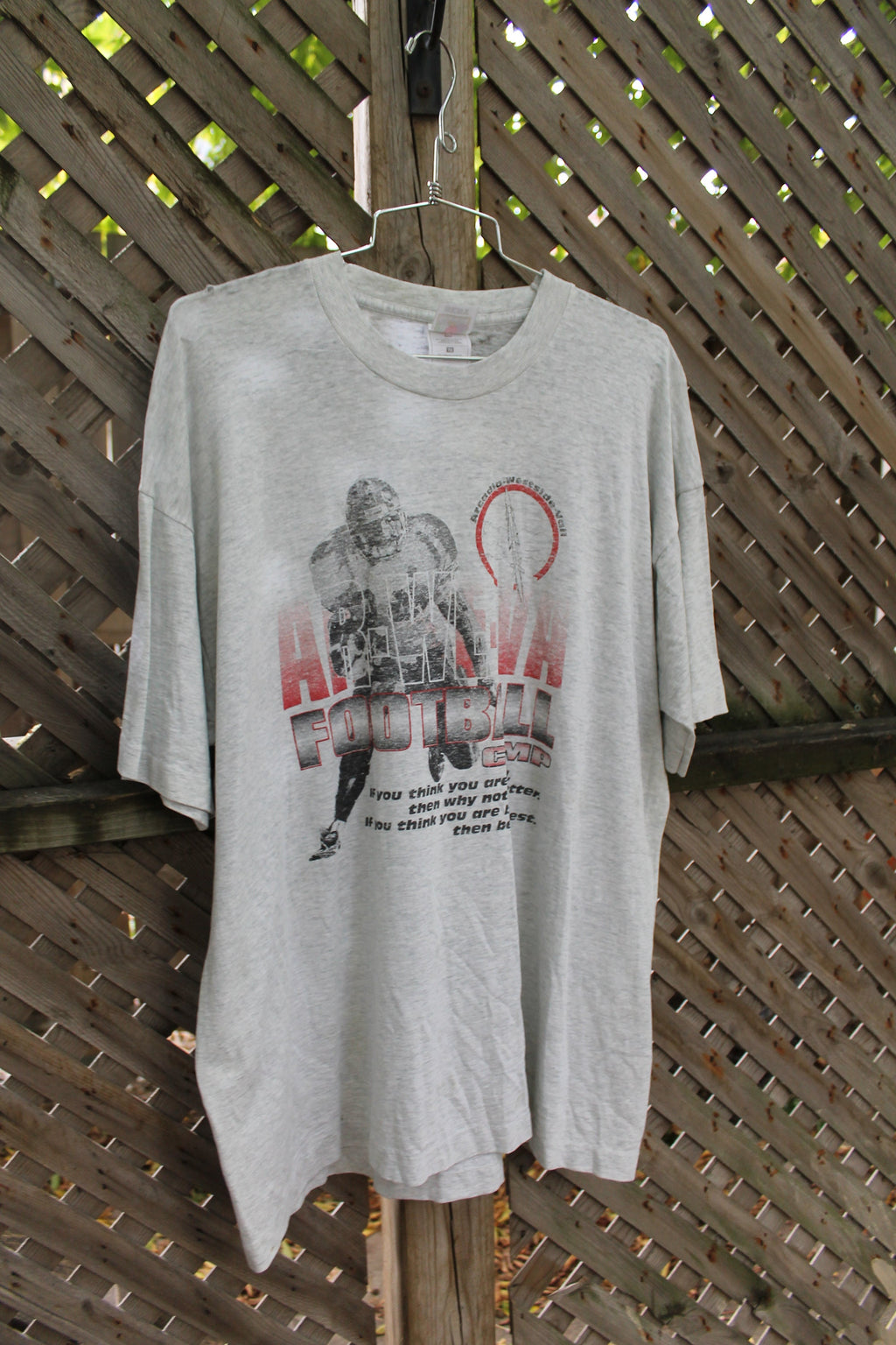 Vintage 1990s AR-WE-Va Football Camp T Shirt