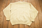 Vintage 1980s Blarney Woolen Mills Cable Knitted Sweater