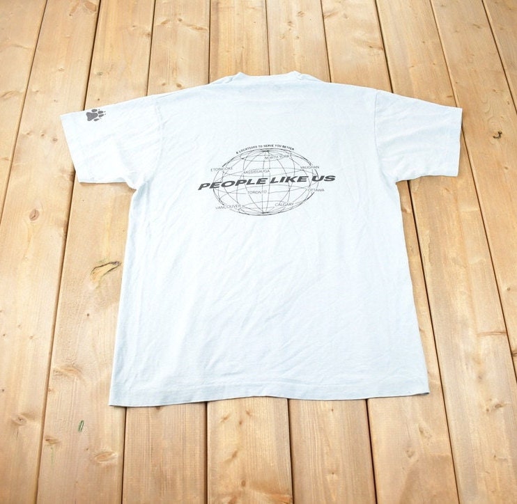 Vintage 1990s People Like Us Single Stitch Graphic T Shirt Made In USA