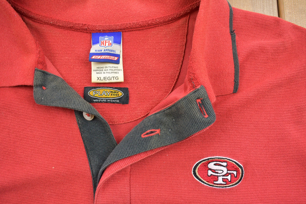 Vintage 1990s San Francisco 49ers Polo Collared Shirt