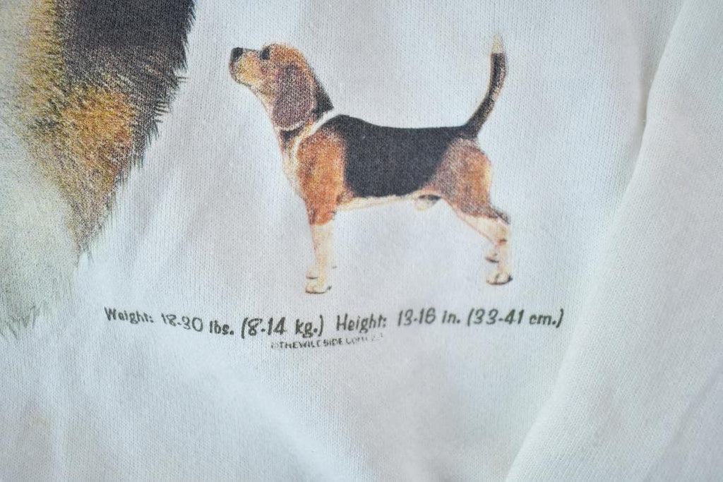 Vintage 1990s Beagle Bio Puppy Crewneck