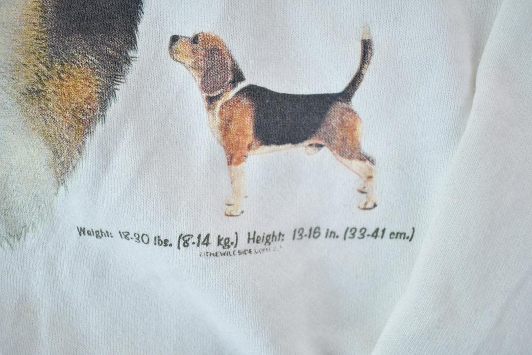Vintage 1990s Beagle Bio Puppy Crewneck