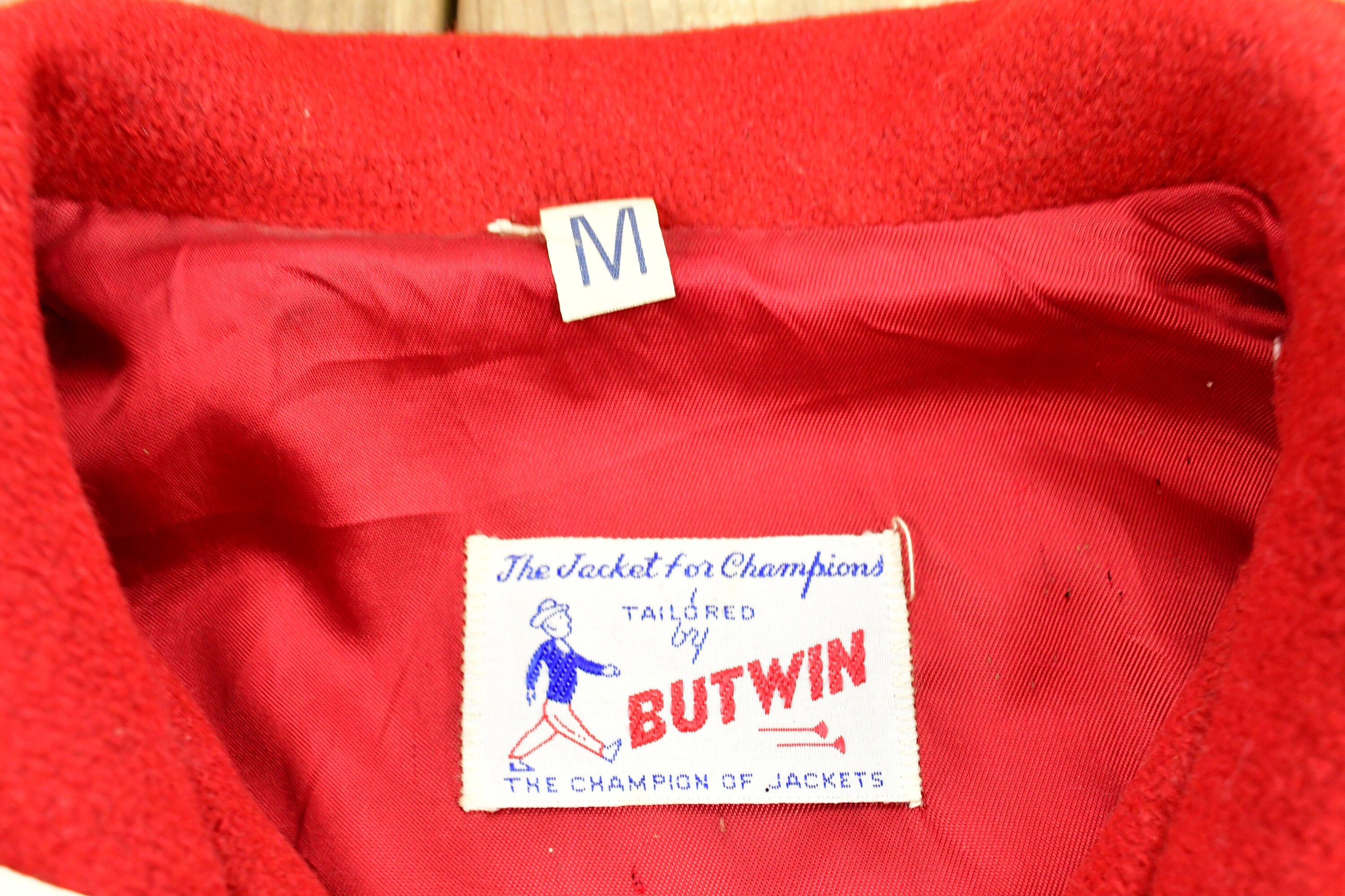 Vintage 1981 Elks Butwin Varsity Bomber