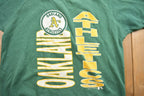 Vintage 1989 Oakland Athletics MLB Graphic Raglan T-Shirt