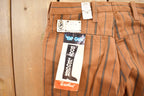 Vintage 1970s Top Gun Bootlegger Striped Pants Size 28x33
