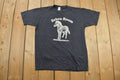 Vintage 1980s Zebra Room Washington DC Single Stitch Graphic T-Shirt Made In USA