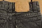 Vintage 1990s Youth Levi Black Tab Jeans Size 23 x 27