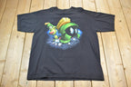 Vintage 1999 Marvin The Martian Looney Tunes Cartoon T-Shirt