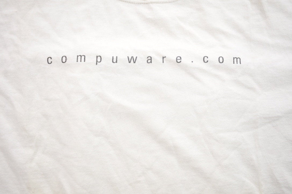 Vintage 1990s Compuware E-Commerce Graphic T-Shirt