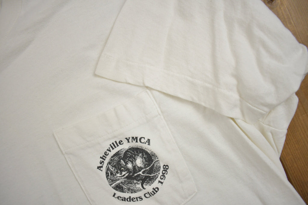 Vintage 1998 Asheville YMCA Leaders Club Graphic T Shirt