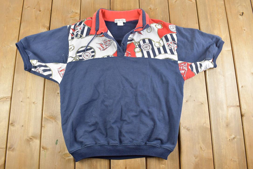 Vintage 1990s Euro Joy Yachting Boating Souvenir T-Shirt / Streetwear / Vacation Tee / Travel T Shirt