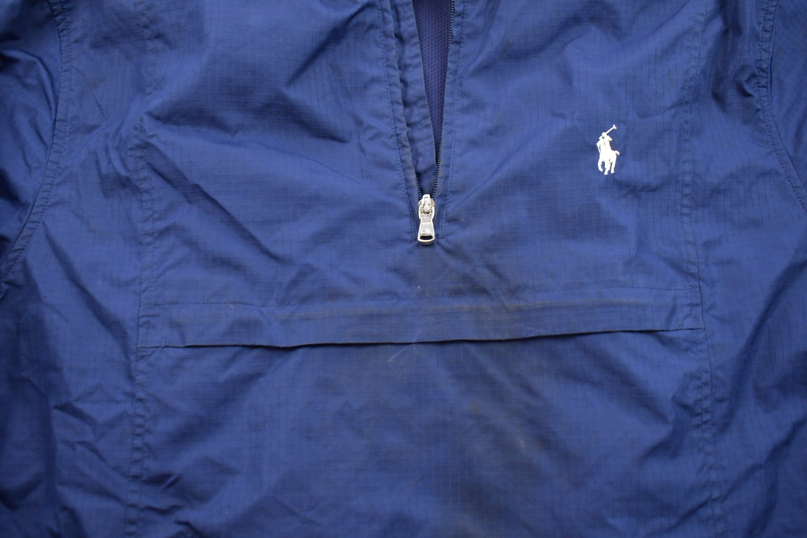 Vintage 1990s Polo Golf Quarter Zip Windbreaker Jacket