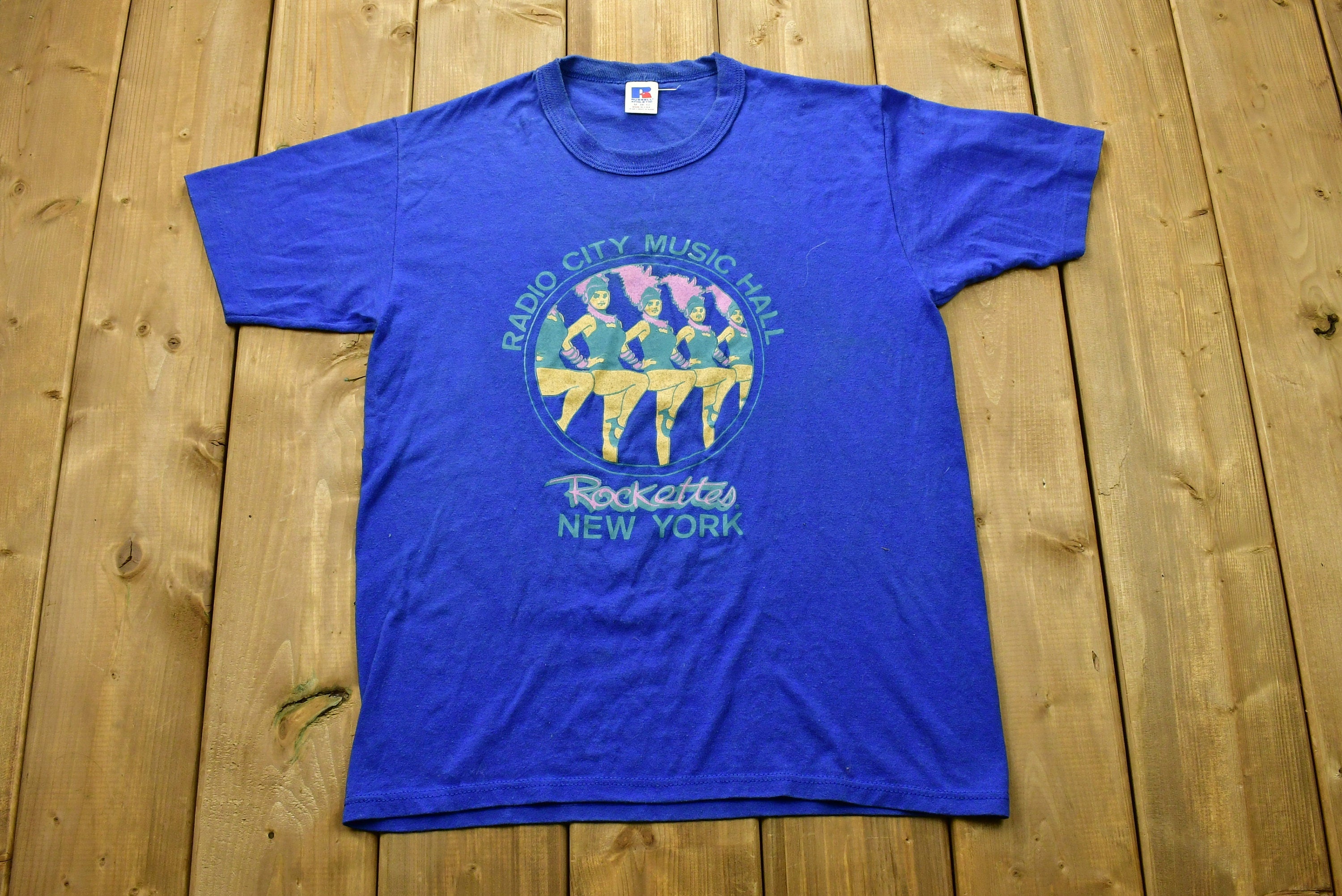 Vintage Late 80s Early 90's Radio City Music Hall NYC T-Shirt